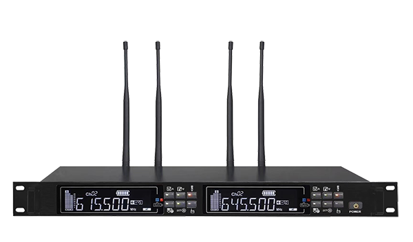 U24 二通道真分集无线话筒 无线麦克风