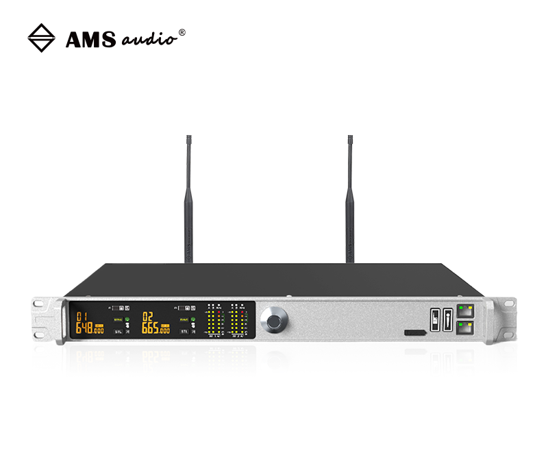 真分集双通道无线话筒接收机