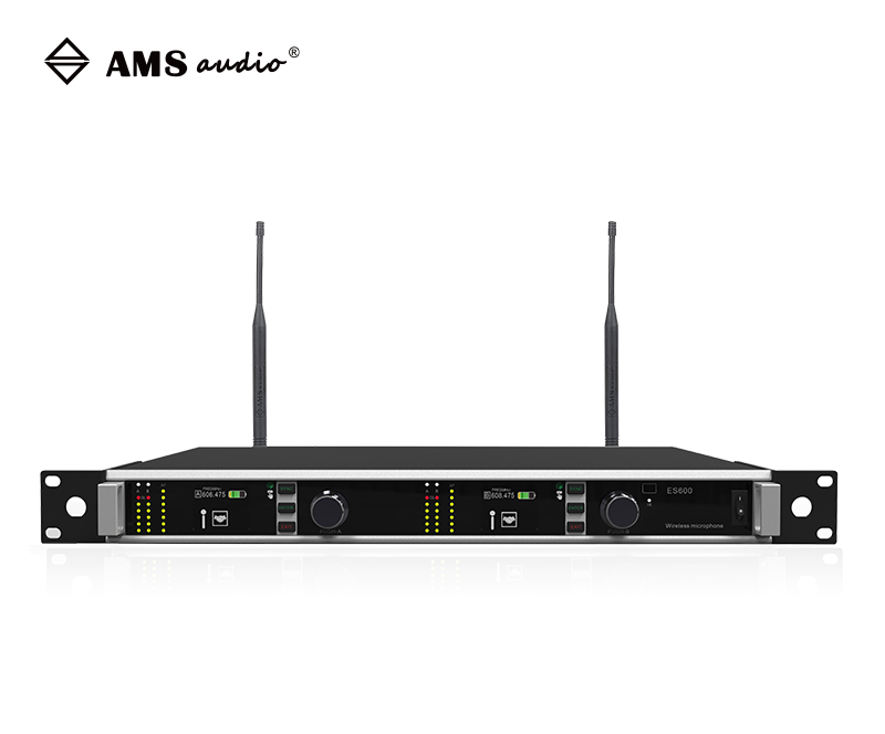 真分集双通道无线话筒接收机